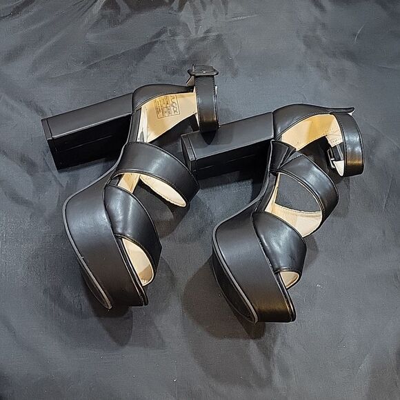 BRAND NEW SUGAR HIGH HEEL PLATFORM OPEN TOE SANDAL - Picture 14 of 15